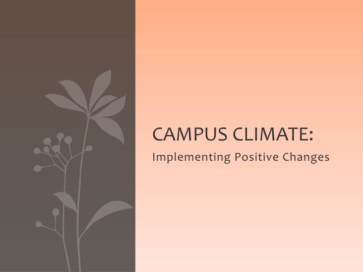 campus climate