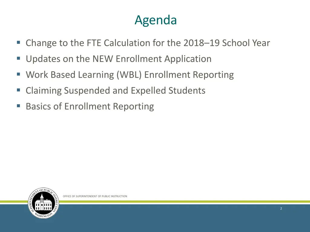agenda