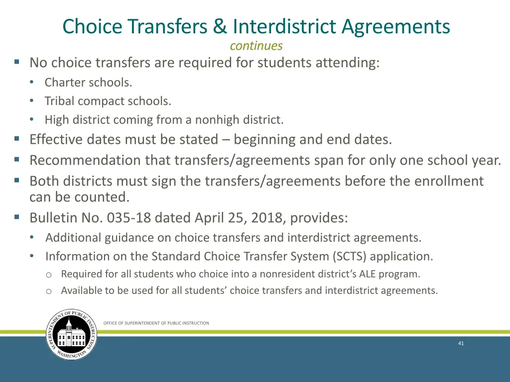 choice transfers interdistrict agreements 1