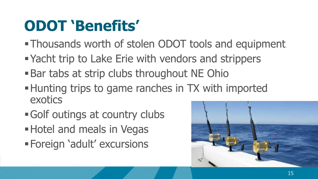 odot benefits thousands worth of stolen odot