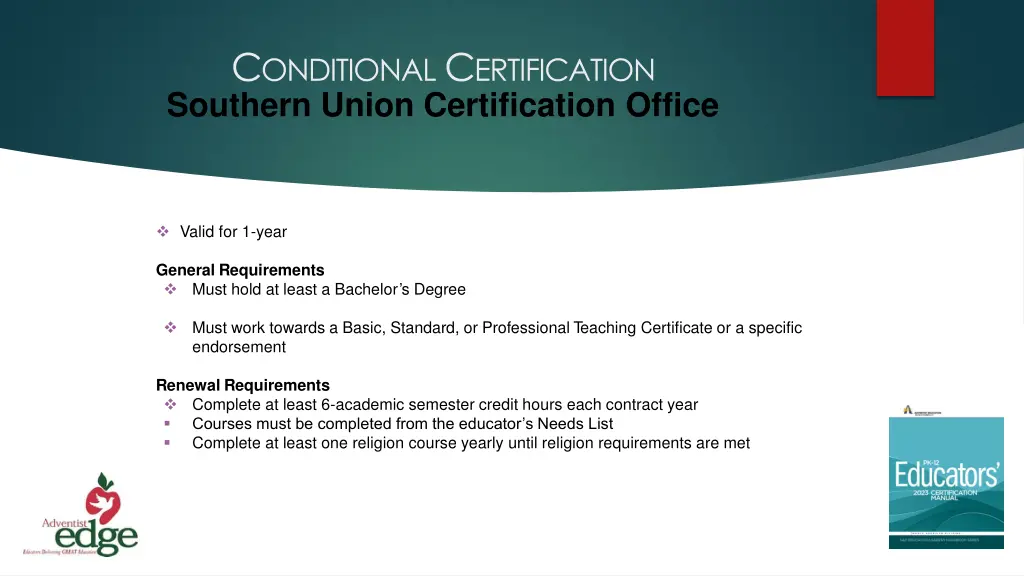c onditional c ertification southern union