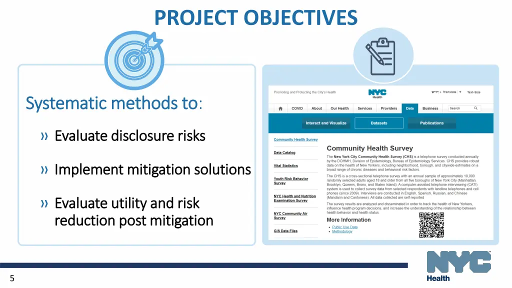 project objectives