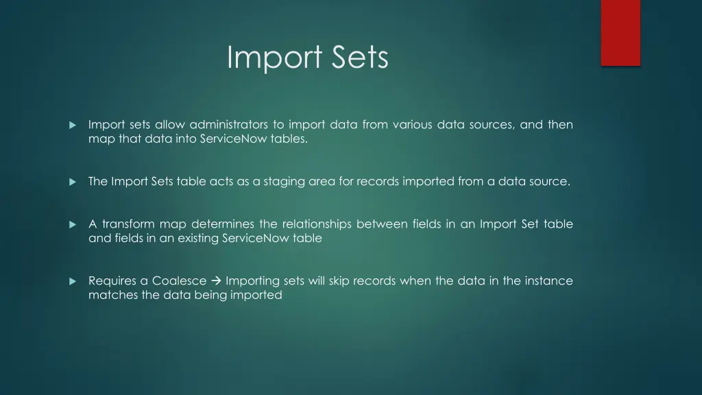 import sets