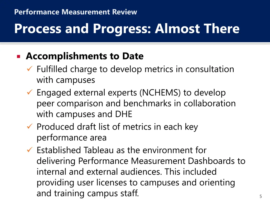 performance measurement review process 1