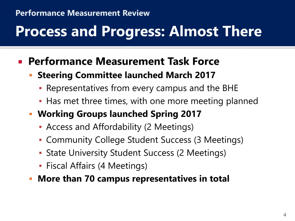 performance measurement review process