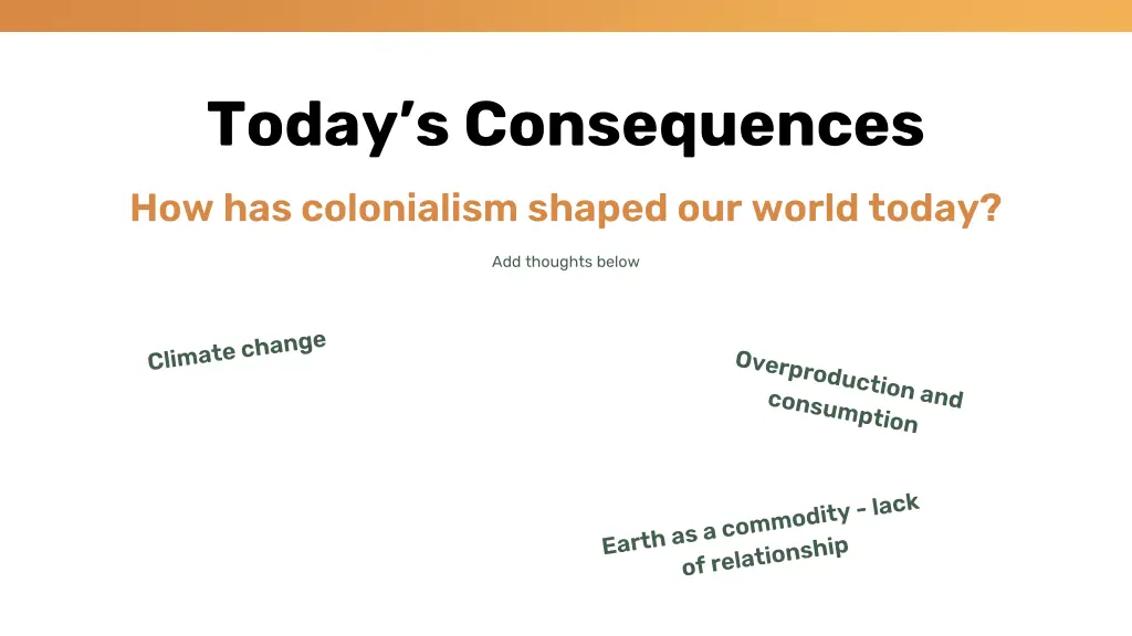 today s consequences