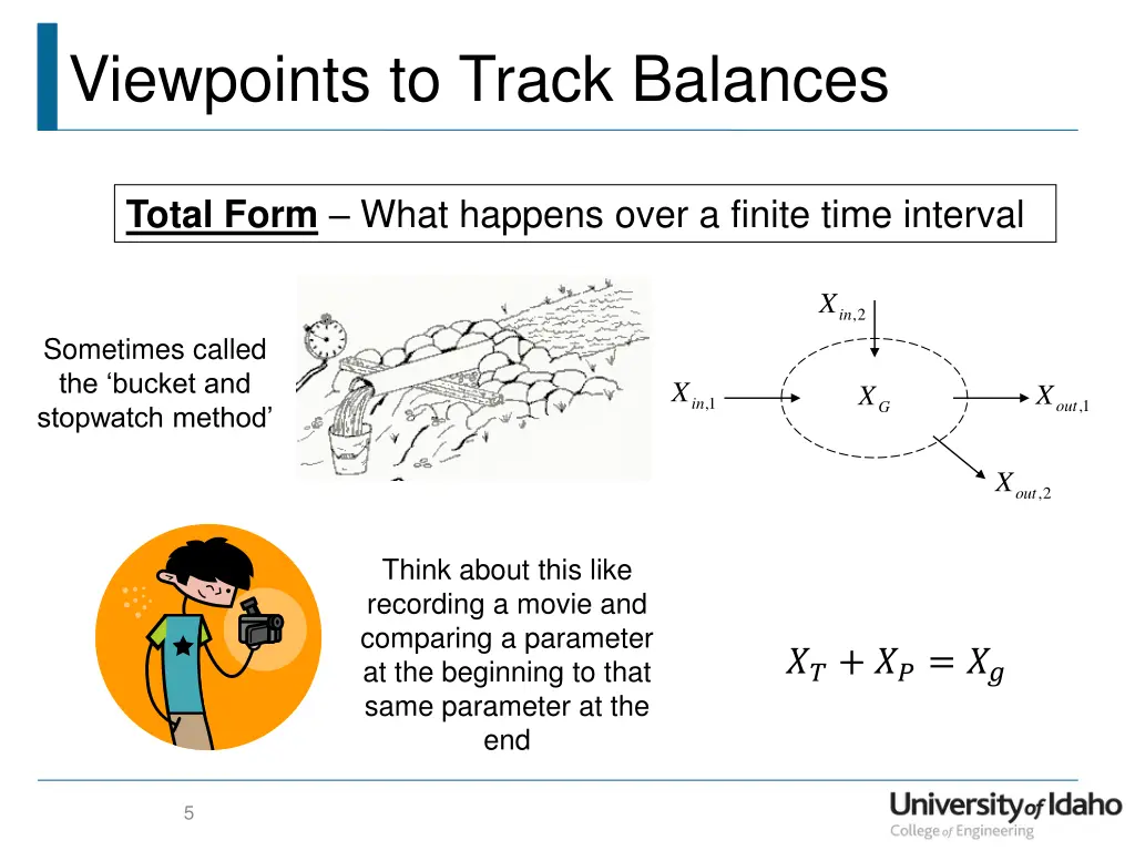 viewpoints to track balances
