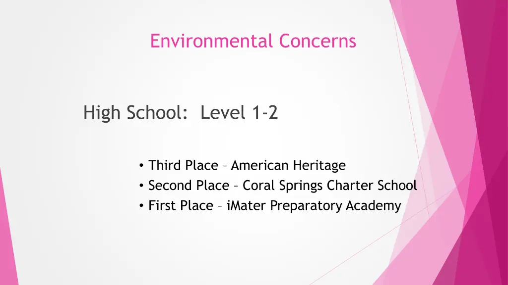 environmental concerns 1