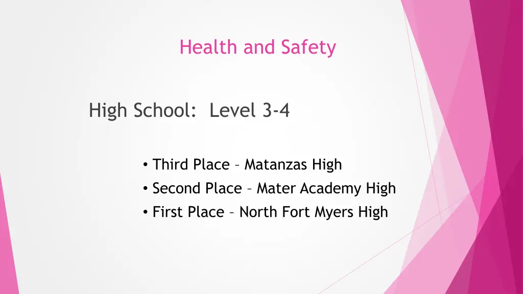 health and safety 2