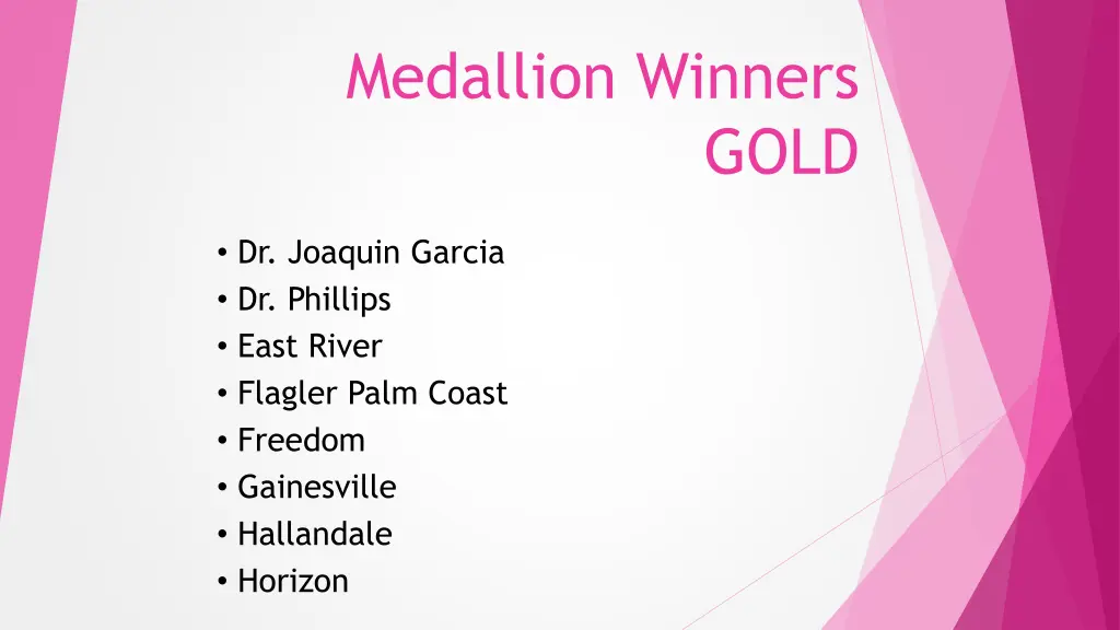 medallion winners 6