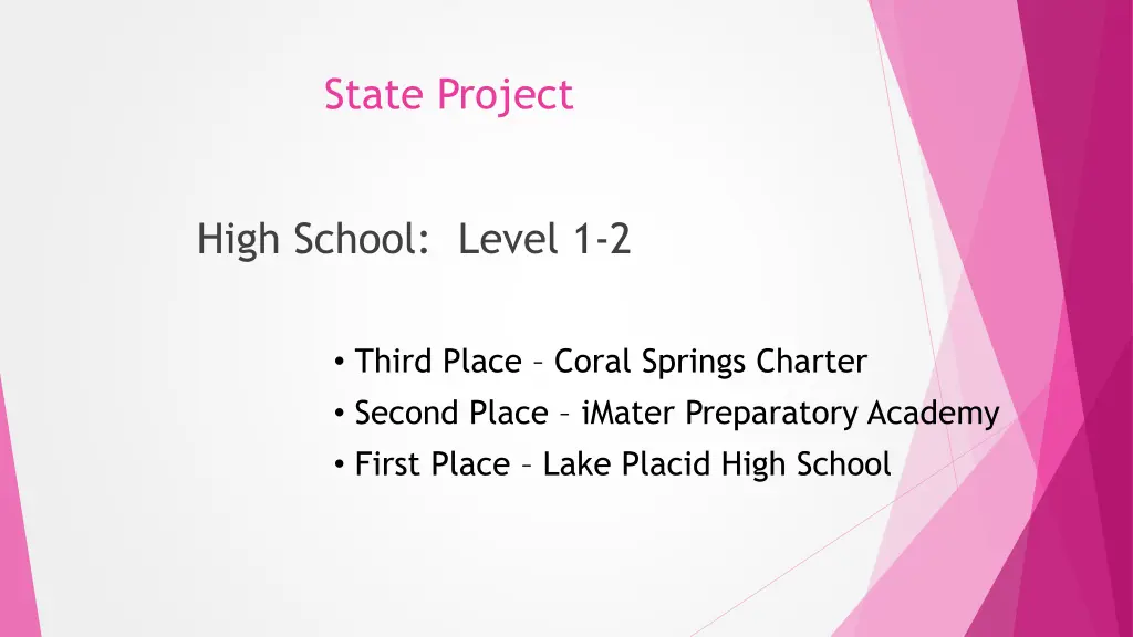 state project 1