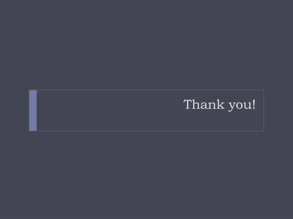 thank you