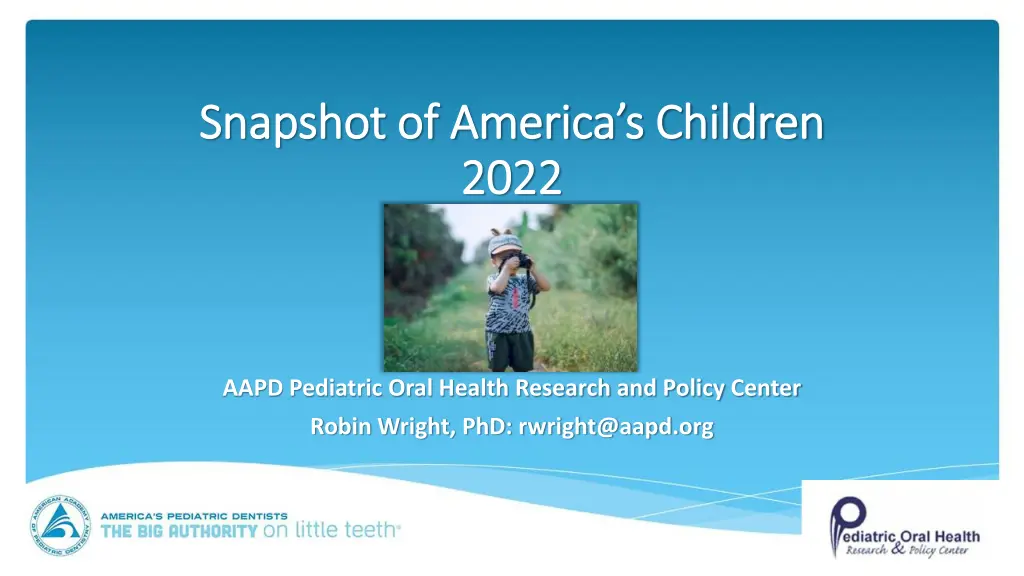 snapshot of america s children snapshot 1