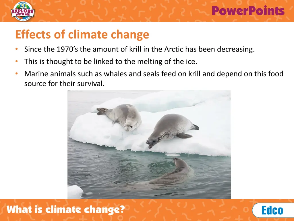 effects of climate change since the 1970