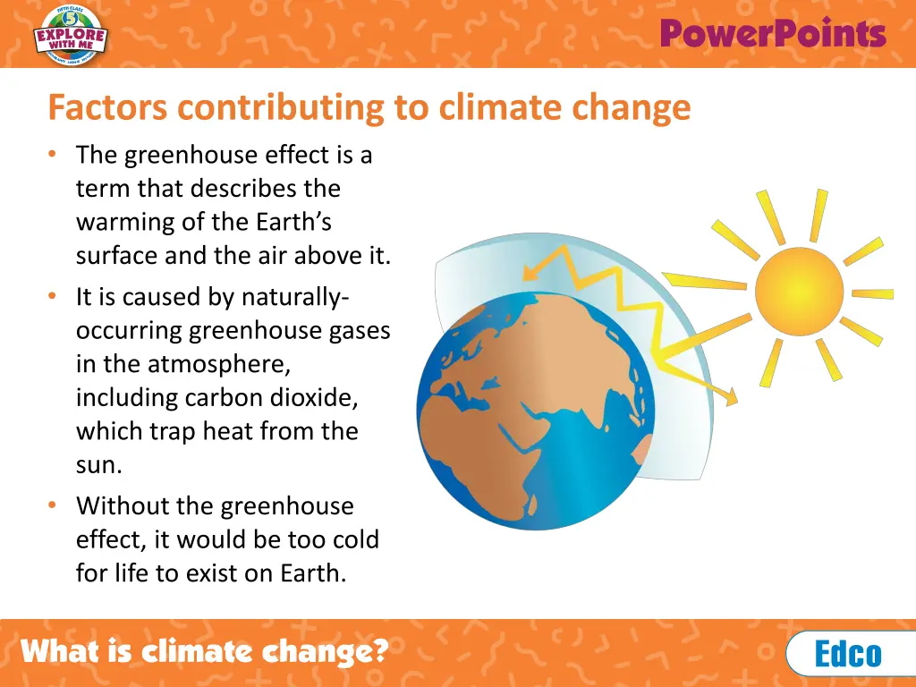 factors contributing to climate change