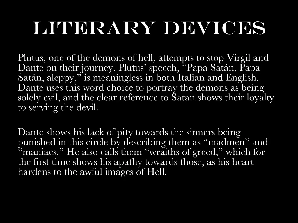 literary devices