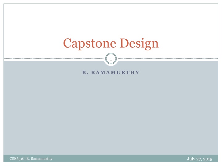 capstone design