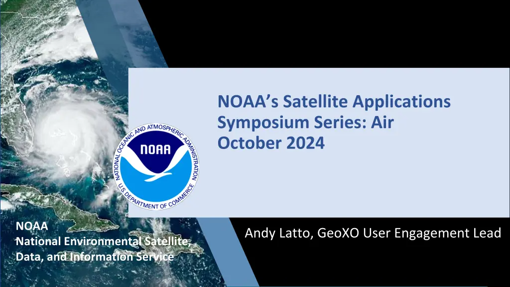 noaa s satellite applications symposium series