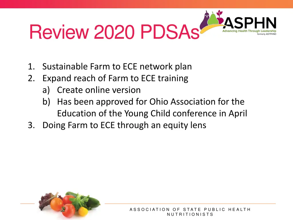 review 2020 pdsas