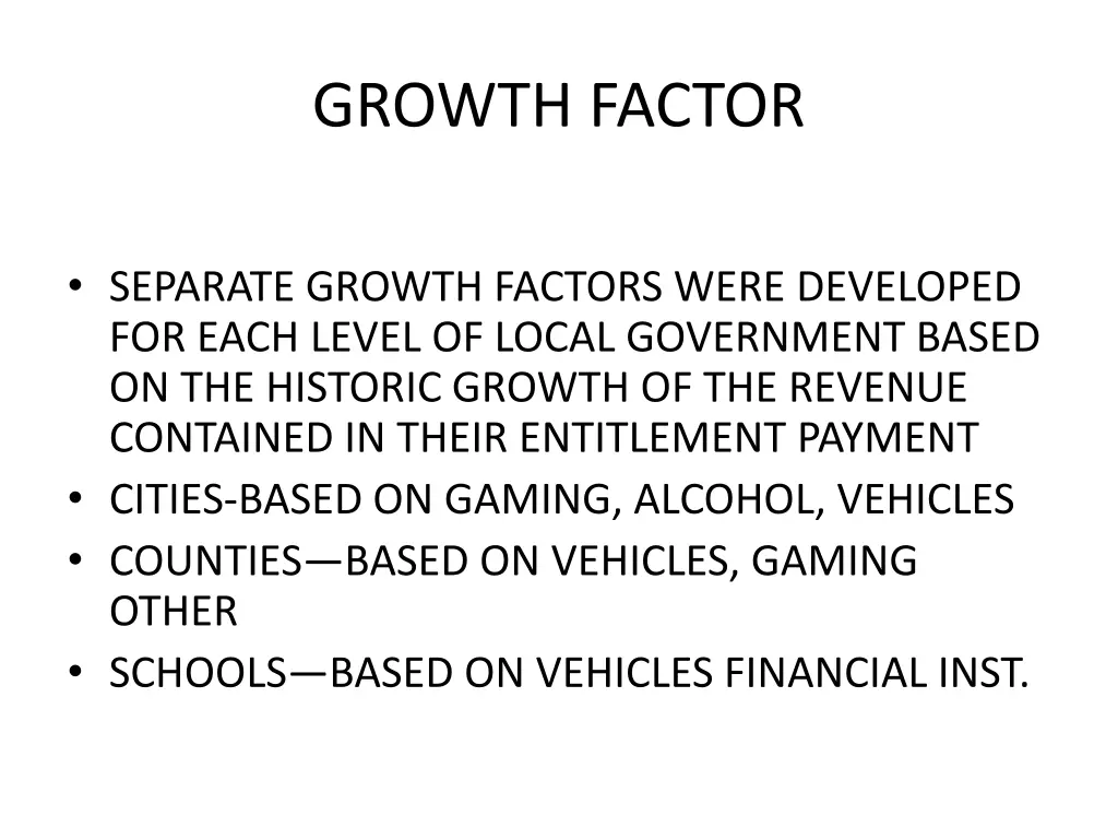 growth factor