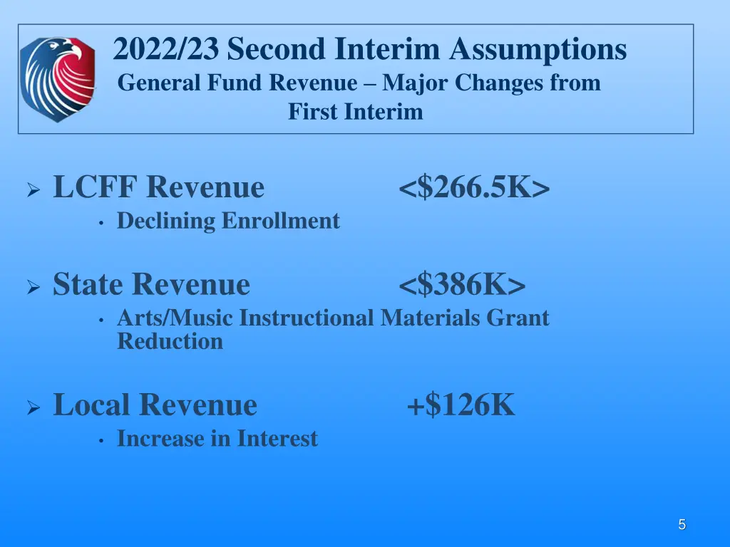 2022 23 second interim assumptions general fund 1