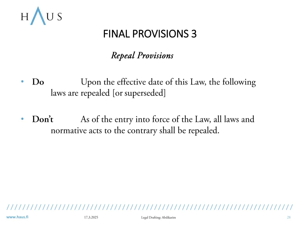 final final provisions provisions 3 3