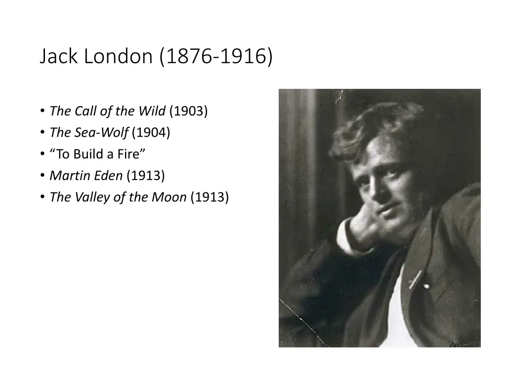 jack london 1876 1916