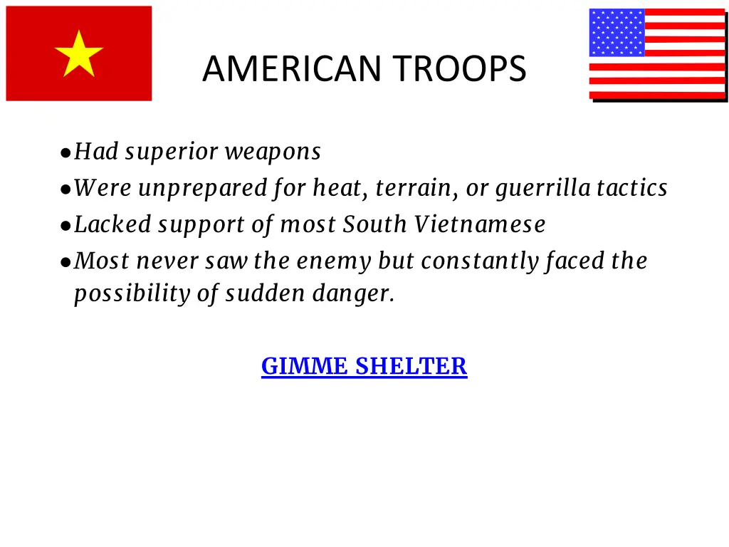 american troops