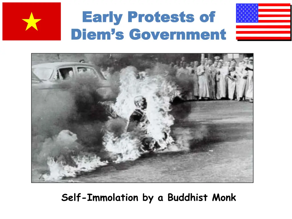 early protests of early protests of diem