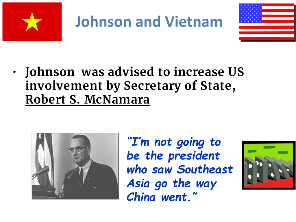 johnson and vietnam