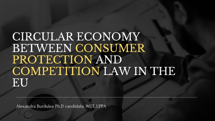 circular economy between consumer protection