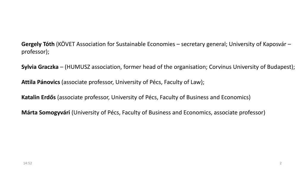 gergely t th k vet association for sustainable