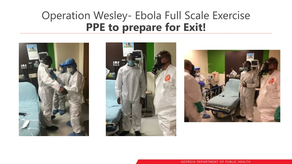 operation wesley ebola full scale exercise 2