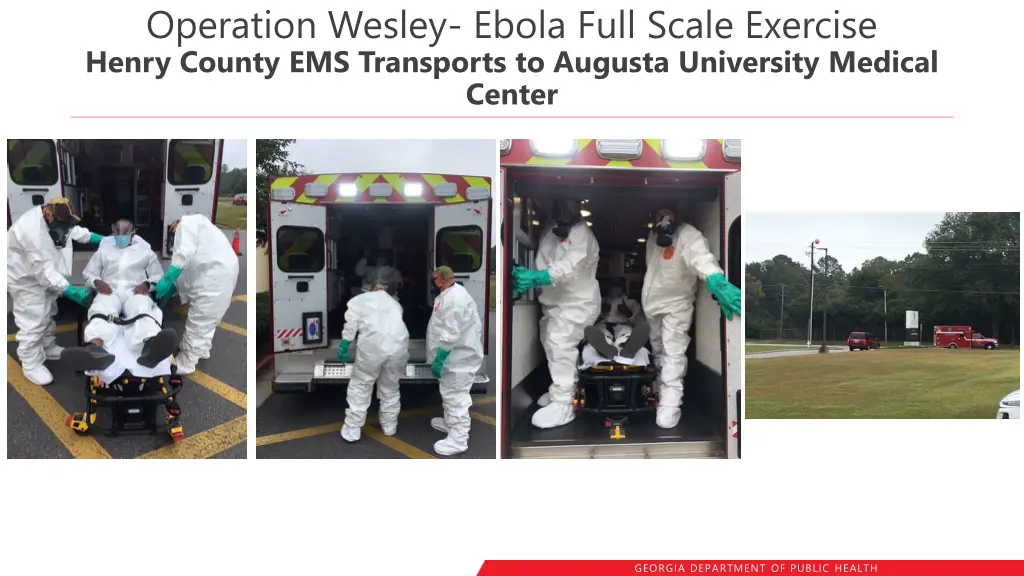 operation wesley ebola full scale exercise henry