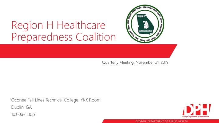 region h healthcare preparedness coalition