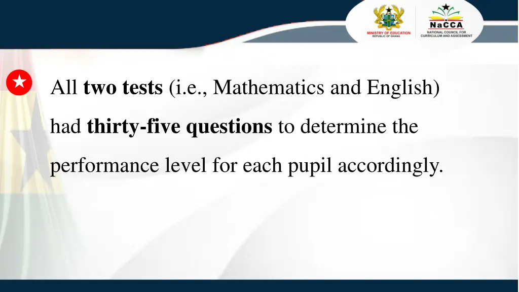 all two tests i e mathematics and english
