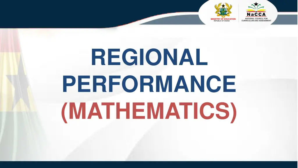 regional performance mathematics