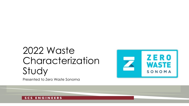 2022 waste characterization study presented