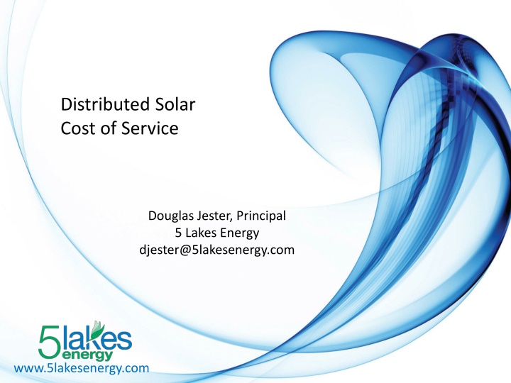 distributed solar cost of service