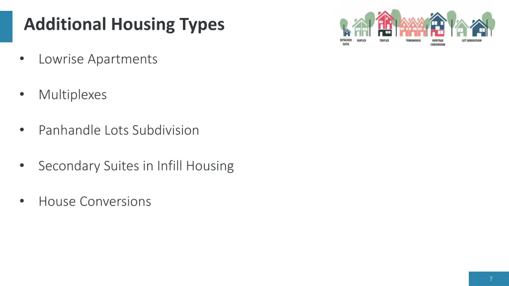 additional housing types