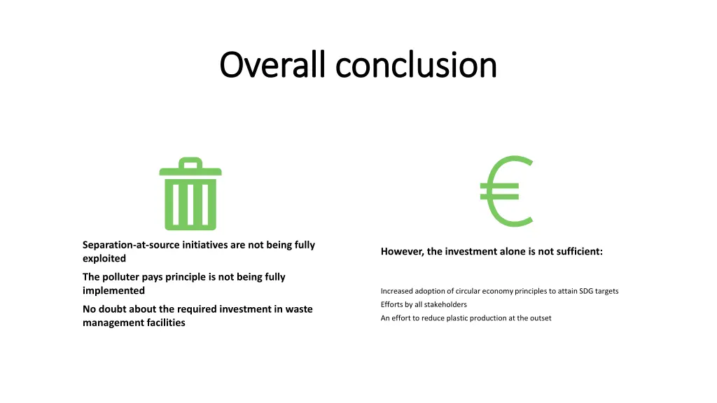 overall conclusion overall conclusion