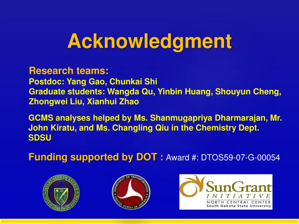 acknowledgment