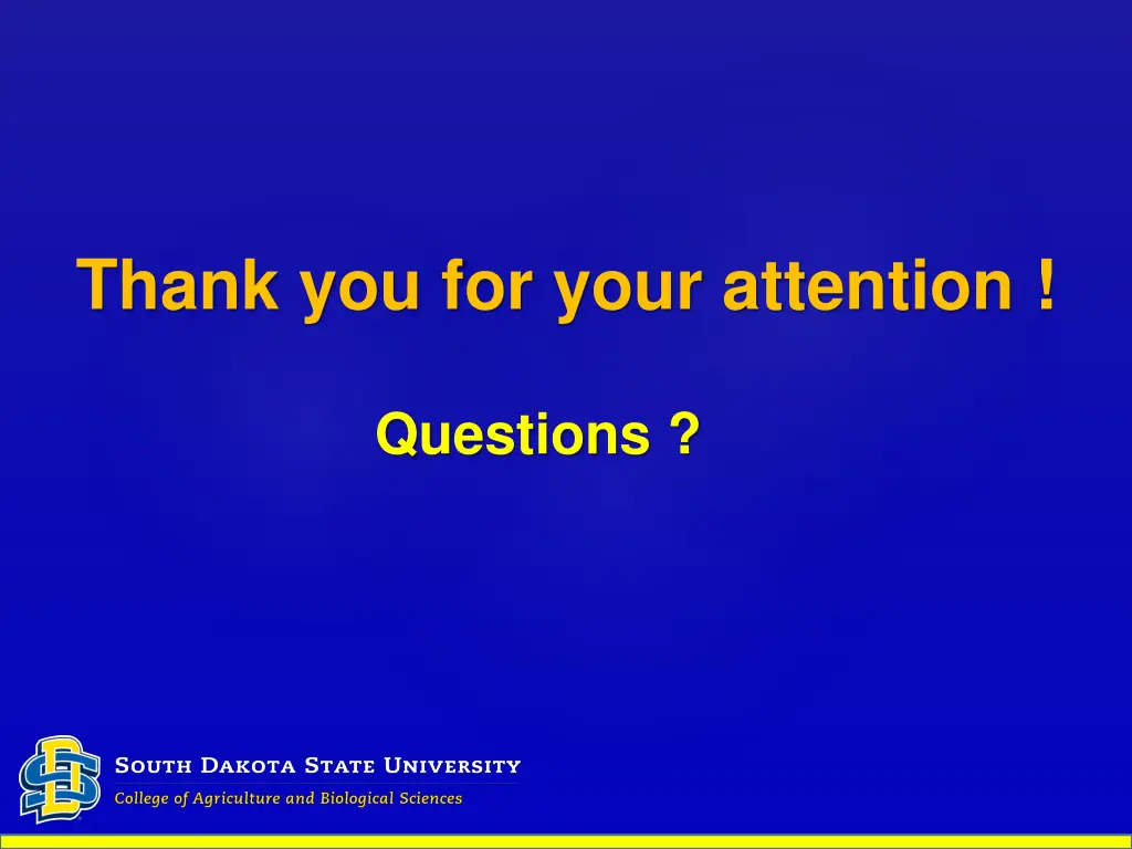 thank you for your attention