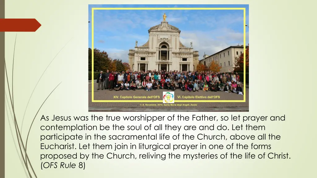 as jesus was the true worshipper of the father