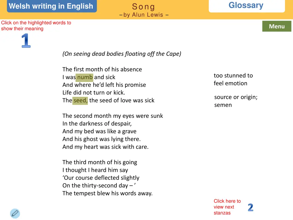 glossary
