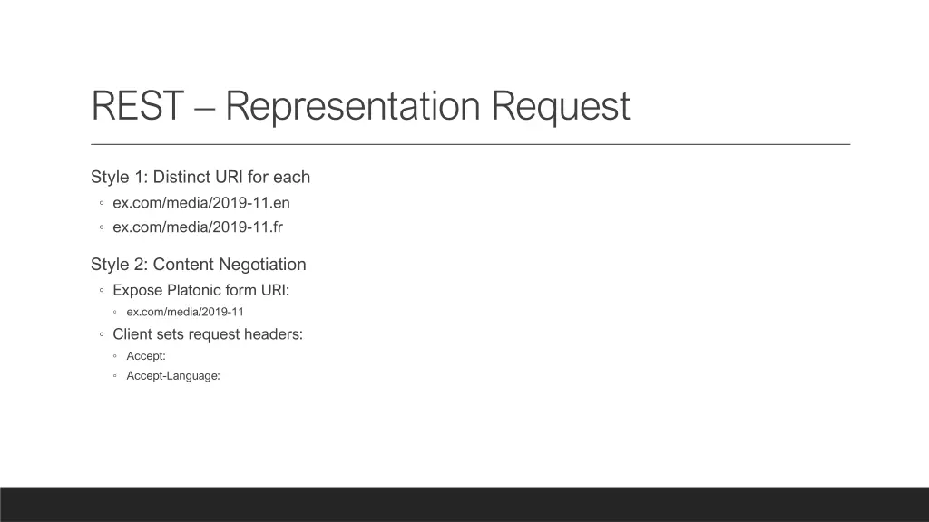 rest representation request