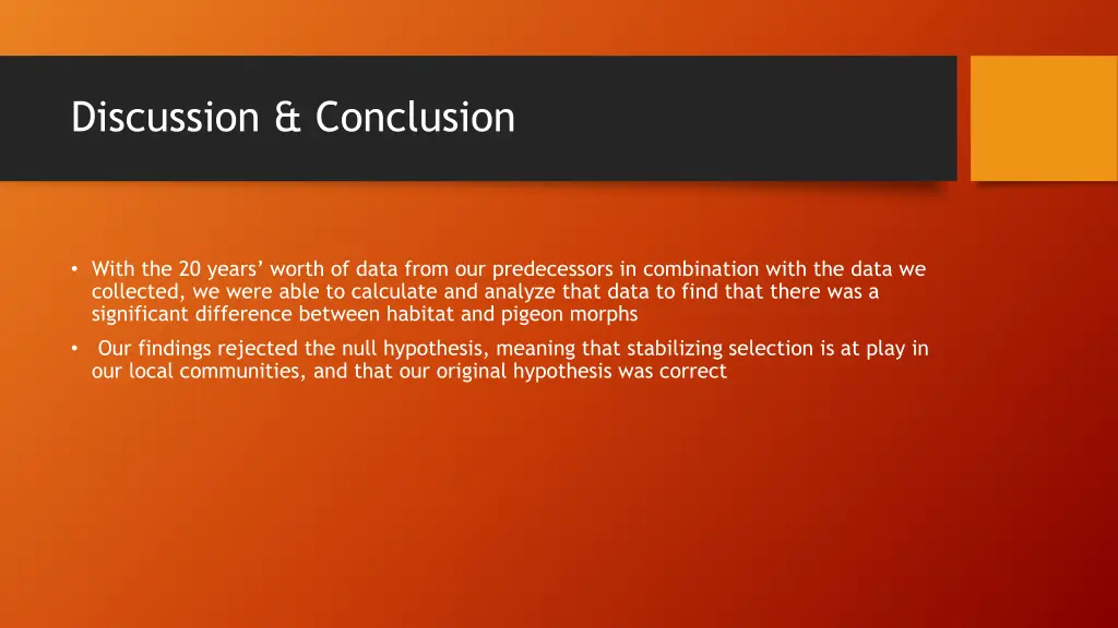 discussion conclusion