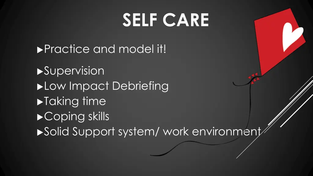 self care