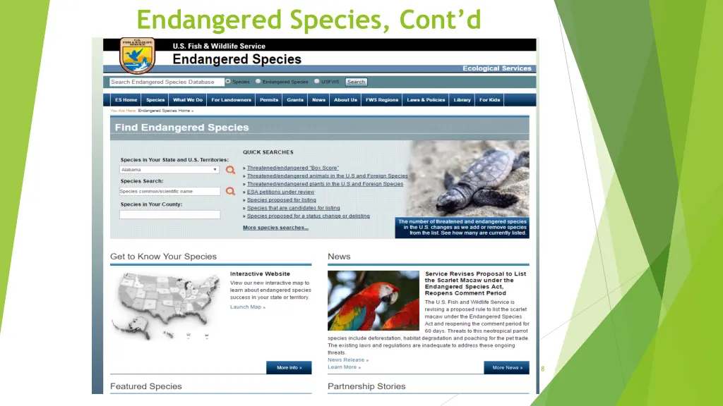 endangered species cont d 6