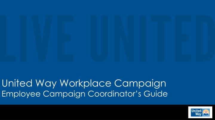 united way workplace campaign employee campaign